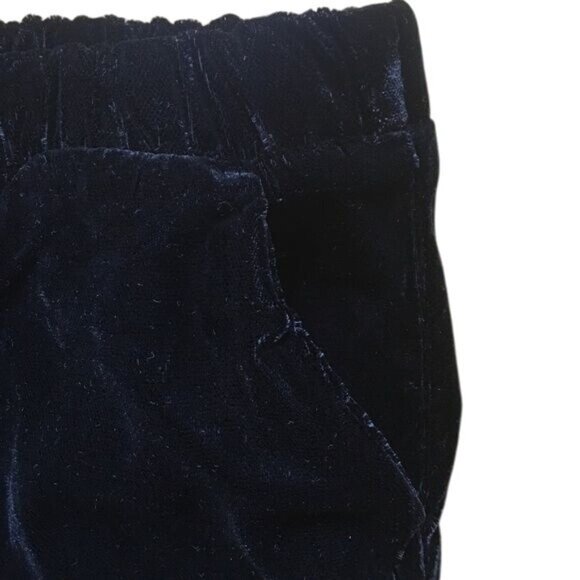 Gymboree Girls Black Velour Pants - Size 12-18M - Picture 2 of 4